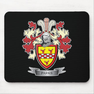 Tapis De Souris Manteau de crête de famille de parcs des bras
