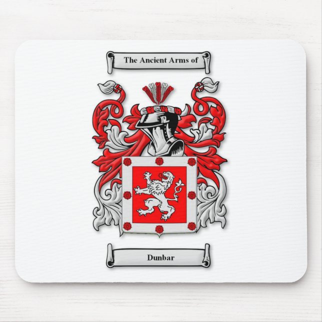 Tapis De Souris Manteau de Dunbar des bras (Devant)