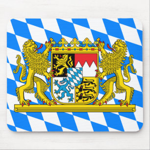 Tapis De Souris Manteau de la Bavière des bras