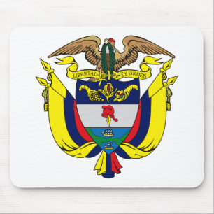 Tapis De Souris Manteau de la Colombie des bras Mousepad