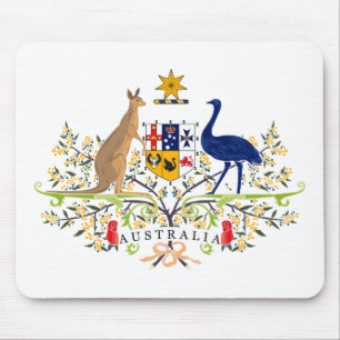 Tapis De Souris Manteau de l'Australie des bras Mousepad