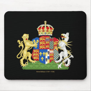 Tapis De Souris Manteau des bras Anne Boleyn