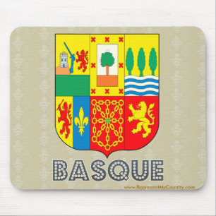 Tapis De Souris Manteau des bras Basque