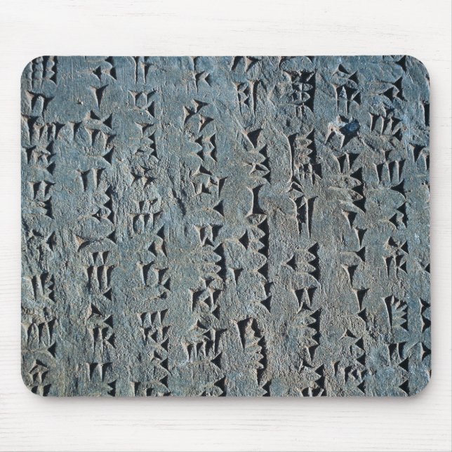 Tapis De Souris Manuscrit cunéiforme (Devant)
