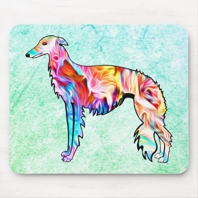 Tapis De Souris Marbré argenté (Devant)