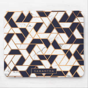 Tapis De Souris Marbre mosaïque Abstraite