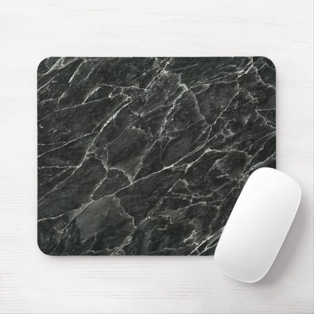 Tapis De Souris Marbre noir (Avec souris)