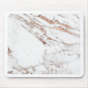 Tapis De Souris Marbre rose de veine d'or