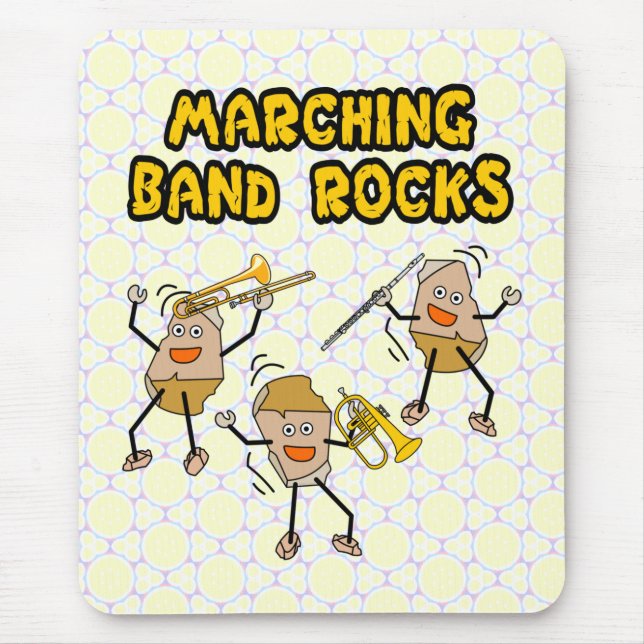 Tapis De Souris Marching Band Rocks (Devant)