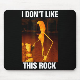 Tapis De Souris Marcus le ver Meme Robert Je n'aime pas cette roch