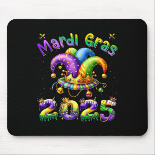 Tapis De Souris Mardi Gras 2025 Jester tenue enfants filles garçon