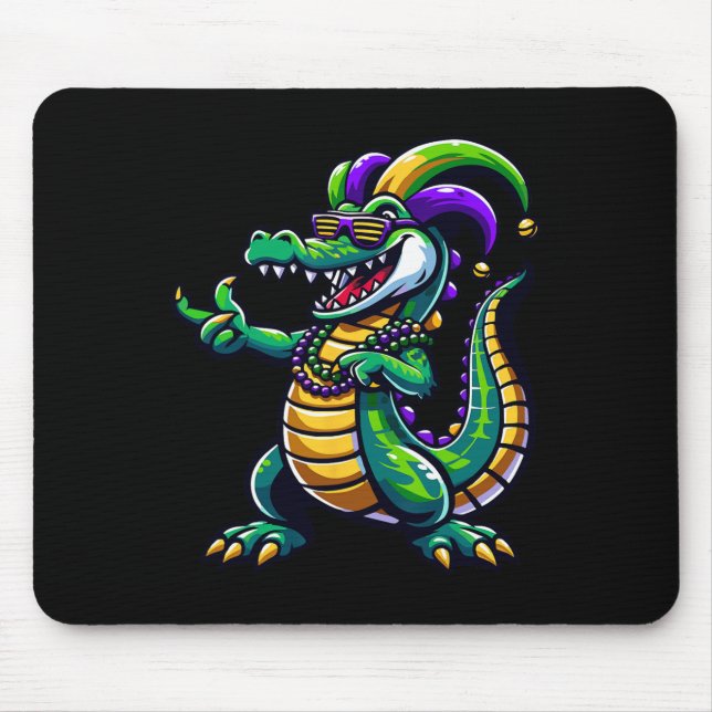 Tapis De Souris Mardi Gras Alligator Costume Enfants Enfants Enfan (Devant)