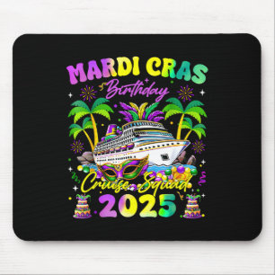 Tapis De Souris Mardi Gras Anniversaire Croisière Escouade Famille