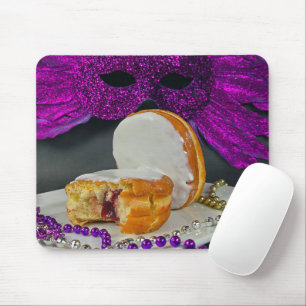 Tapis De Souris Mardi gras Paczki et perles