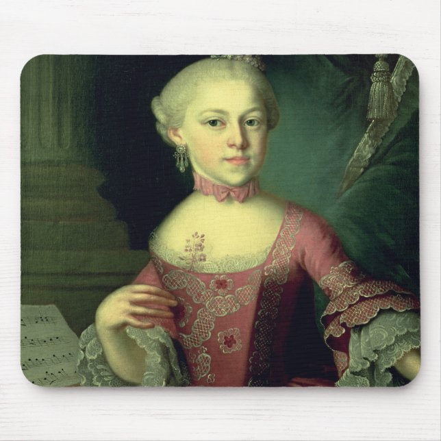Tapis De Souris Maria Anna Mozart, appelée 'Nannerl (Devant)
