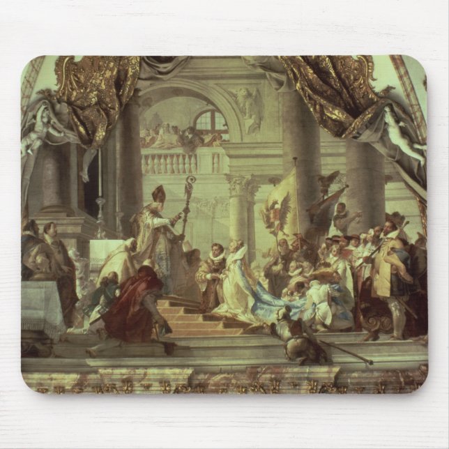 Tapis De Souris Mariage de Frederick Barbarossa d'empereur (Devant)