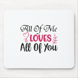 Tapis De Souris Mariage Je Vous Aime Tous