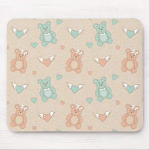 Tapis De Souris Mariage-nounours