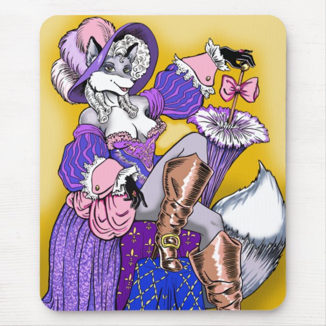 Tapis De Souris Marie Antoinette Mousepad (Devant)