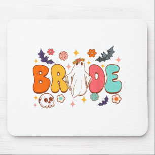 Tapis De Souris Mariée d'Halloween Épouvantable À Être Enterrement