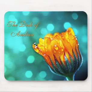 Tapis De Souris Marigold sur Aqua