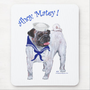 Tapis De Souris Marin Pug