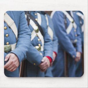 Tapis De Souris Marines de l'ère de la guerre de Sécession américa