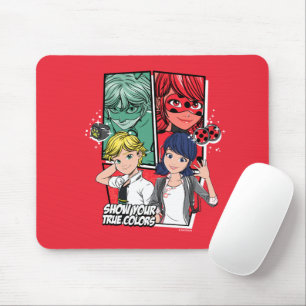 Tapis De Souris Marinette comique miqueuse & Adrien Véritables Cou