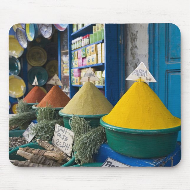 Tapis De Souris MAROC, Côte Atlantique, ESSAOUIRA : Marché aux épi (Devant)