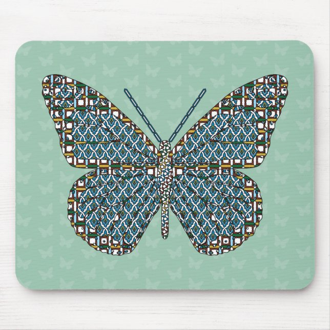 Tapis De Souris Marocain Monarch Mousepad (Devant)