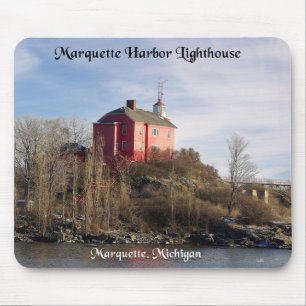 Tapis De Souris Marquette Harbour Lighthouse mousepad