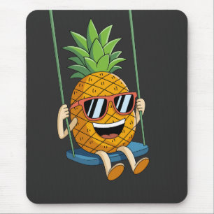 Tapis De Souris marrant swinger ananas Mouse Pads