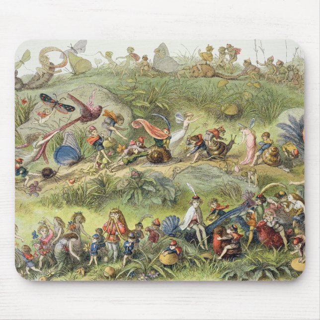 Tapis De Souris Mars triomphal du l'Elf-Roi, illustration de (Devant)