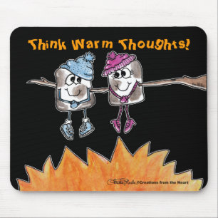 Tapis De Souris Marshmallows grillés