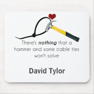Tapis De Souris Marteau et zap-strap