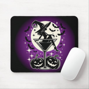 Tapis De Souris Martini sorcière violette