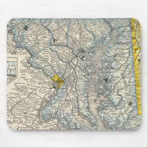 Tapis De Souris Maryland, DC et Delaware