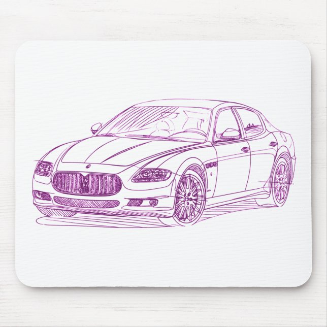 Tapis De Souris MAS Quattroporte 2010 (Devant)
