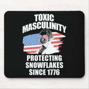 Tapis De Souris Masculinité toxique républicaine Drapeau américain