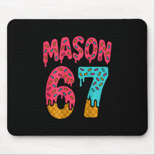 Tapis De Souris Mason 67 Glace Mème Drôle Six Sept (sur Ck) 1