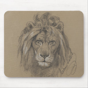 Tapis De Souris Masque de Lion de Raden Saleh®