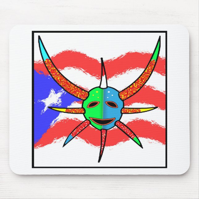 Tapis De Souris masque de vejigante (Devant)