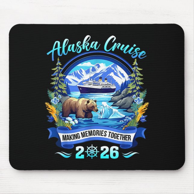 Tapis De Souris Matching Family Friends And Group Alaskan Alaska C (Devant)