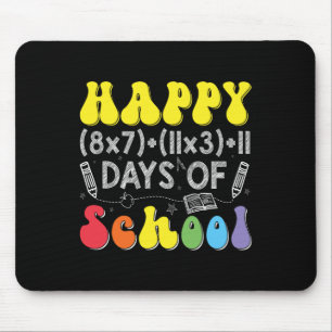 Tapis De Souris Math Formula 100 Jours D'École Drôle Enseignant Ma