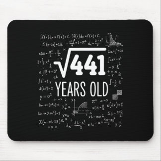 Tapis De Souris Mathematics Square Root 441 Years Old, Clever Math