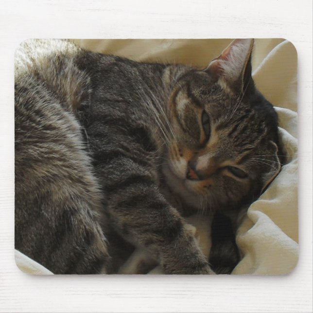 Tapis De Souris Matilda dans le lit (Devant)