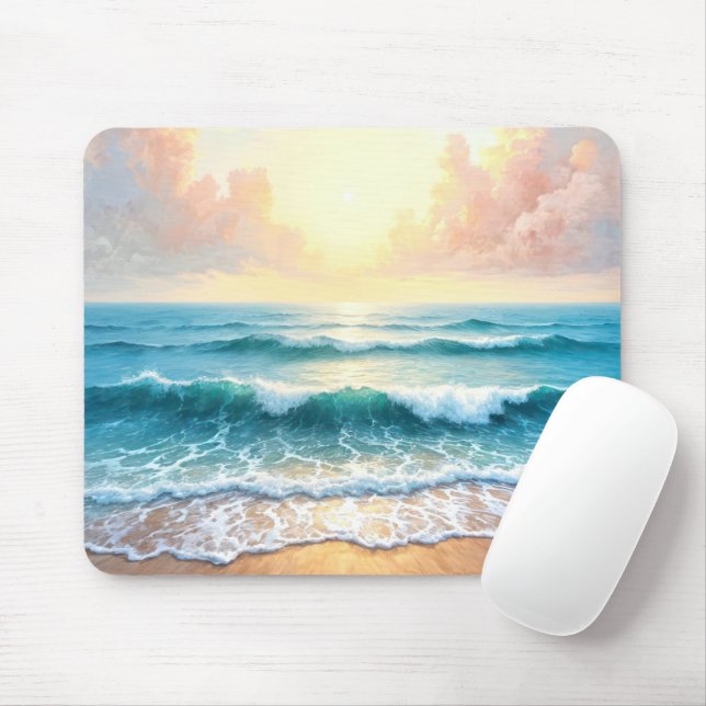 Tapis De Souris Matin (Avec souris)