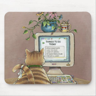 Tapis De Souris Matin Mouser