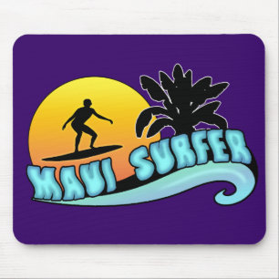 Tapis De Souris Maui Surfer