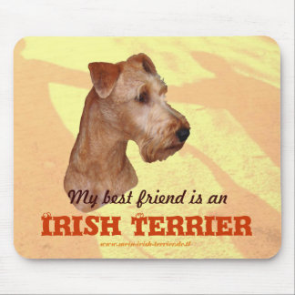 Tapis De Souris Mauspad "Irish Terrier"